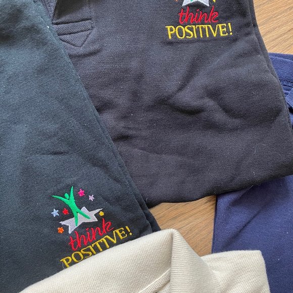 Ultra Club Think Positive Bundle of 4 Classic Polo Golf Shirts XXL - Picture 10 of 15